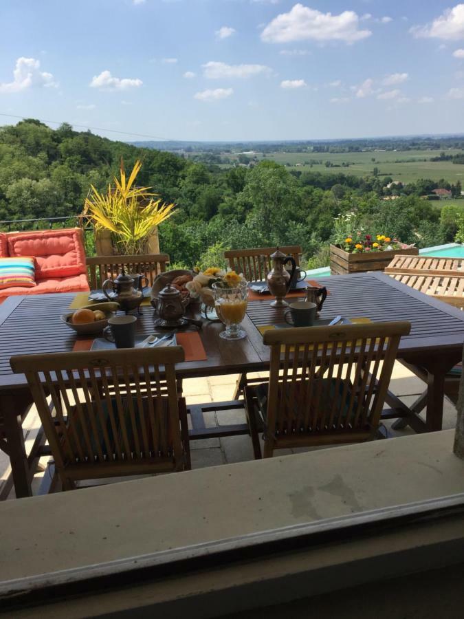 Le Prieure Bed & Breakfast Saint-Pey-de-Castets ภายนอก รูปภาพ
